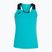 Moteriški bėgimo marškinėliai Joma Record II Tank Top turquoise/black