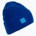 BUFF Crossknit solid azūriškai mėlyna žieminė kepurė