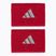 Riešo juostos adidas Wristband L 2 vnt red/grey