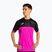 Vyriški teniso marškinėliai Joma Montreal fluorescent pink/black