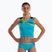 Moterų bėgimo marškinėliai Joma Elite X fluor turquoise/black