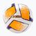 Joma Dali II fluor white/fluor orange/purple 4 dydžio futbolo kamuolys