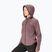 Moteriška bėgimo striukė NNormal Active Warm albergini/purple