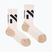 NNormal Race smėlio spalvos bėgimo kompresinės kojinės