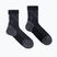 NNormal Race Low Cut kompresinės bėgimo kojinės juodos spalvos