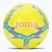 Futbolo kamuolys Joma Dali III yellow/fluor turquoise dydis 5