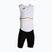 Vyriškas triatlono kostiumas Joma Record III Bodysuit white/black
