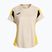 Moteriški teniso marškinėliai Joma Montreal beige/yellow