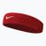 Galvos juosta Nike Swoosh Headband varsity red/white