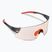 "Tifosi Rail Xc Clarion Fototec" satin vapor/clarion red fotochrominiai dviračių akiniai