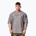 Vyriški treniruočių marškinėliai NEBBIA Washed-Off Heavyweight No Shortcuts light grey