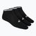 Bėgimo kojinės ASICS Ped 3 poros black