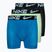 Vyriškos trumpikės Nike Dri-Fit Essential Micro Boxer Brief 3 poros juoda/žalia/mėlyna