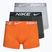 Vyriškos trumpikės Nike Dri-Fit Essential Micro Trunk 3 poros grey/light/orange