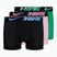 Vyriškos trumpikės Nike Dri-Fit Essential Micro Trunk 3 pary stadium green/pink rise/black 3d