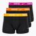 Vyriškos trumpikės Nike Everyday Cotton Stretch Trunk 3 poros black/gold/hyper crimson