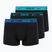 Vyriškos trumpikės Nike Everyday Cotton Stretch Trunk 3 poros multicolor