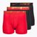 Vyriškos trumpikės Nike Dri-Fit Essential Micro Boxer Brief 3 poros university red/black/black metallic grdient wb