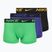 Vyriškos trumpikės Nike Dri-FIT Cotton Trunk 3 poros deep night/university gold/green shock