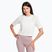 Moteriški Calvin Klein Knit balti zomšiniai marškinėliai