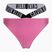 Maudymosi kostiumėlio apatinė dalis Calvin Klein High Leg Cheeky Bikini bold pink