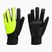Vyriškos dviračių pirštinės Rogelli Core II Winter Windproof fluor