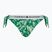 Maudymosi kostiumėlio apačia Tommy Hilfiger Cheeky Side Tie Bikini Print vintage tropical olympic green