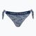 Maudymosi kostiumėlio apačia Tommy Hilfiger Cheeky Side Tie Bikini Print illustrated wave dark night navy