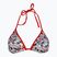 Maudymosi kostiumėlio viršus Tommy Hilfiger Triangle Rp Print drops motion ecru