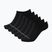 Moteriškos kojinės SKECHERS Non Terry Low Cut 6 porų black
