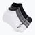 Kojinės SKECHERS Non Terry Low Cut white/grey