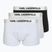 Vyriškos trumpikės KARL LAGERFELD Elastic Trunk 3 poros black/white/grey