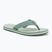 Moteriškos šlepetės per pirštą Tommy Hilfiger Stripes Beach Sandal charming green