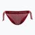 Maudymosi kostiumėlio apačia Tommy Hilfiger Cheeky Side Tie Bikini Print floral stripe regatta red