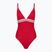 Moteriškas vientisas maudymosi kostiumėlis Tommy Hilfiger Triangle One Piece Rp Ext primary red