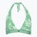 Maudymosi kostiumėlio viršus Tommy Hilfiger Halter Rp Print floral tropic aop fort green