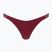 Maudymosi kostiumėlio apačia Calvin Klein KW0KW02732 Curved Delta Bikini plum glaze
