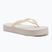 Moteriškos šlepetės per pirštą Calvin Klein YW0YW01830 Beach Sandal Flatform Tpu eggshell/bright white