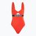 Moteriškas maudymosi kostiumas Calvin Klein KW0KW02746 Intense Power One Piece Fashion Fit flaming chili