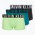 Trumpikės Calvin Klein 000NB3775A Trunk 3 poros black/teal breeze/forest freeze