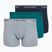 Trumpikės Calvin Klein LV00NB4410 Brief 3 poros sleet/teal marine/shoreline