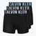 Trumpikės Calvin Klein 000NB3609A Boxer Brief 3 pairs black w/harbor mist logo/black w