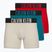 Trumpikės Calvin Klein 000NB3609A Boxer Brief 3 pairs oatmeal/aged redwood/bright turquoise