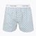 Trumpikės Calvin Klein LV00NM2831 Boxer Trad icon cotton emblem chalk/gulf blue