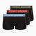 Trumpikės Tommy Hilfiger Trunk WB 3 pairs brick blue/terra red/army green