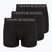 Trumpikės Tommy Hilfiger Brief Dtm 3 pairs black / black / black