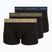 Vyriškos trumpikės Tommy Hilfiger Trunk WB 3 pairs army green/wdg blue/ptch blue