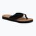 Moteriškos šlepetės per pirštą Tommy Hilfiger Footbed Summer Sandal Leather black