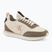 Moteriški batai Calvin Klein YW0YW02060 Retro Runner Sock Laceup Mix Mat turtledove/spanish villa/bordeaux