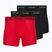 Vyriškos trumpikės Calvin Klein LV00NB4576 Boxer Brief black/goji berry/black